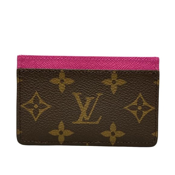 Auth LOUIS VUITTON Porte Cult Sample M13439 Monogram Pink Monogram Panda - Picture 2 of 9